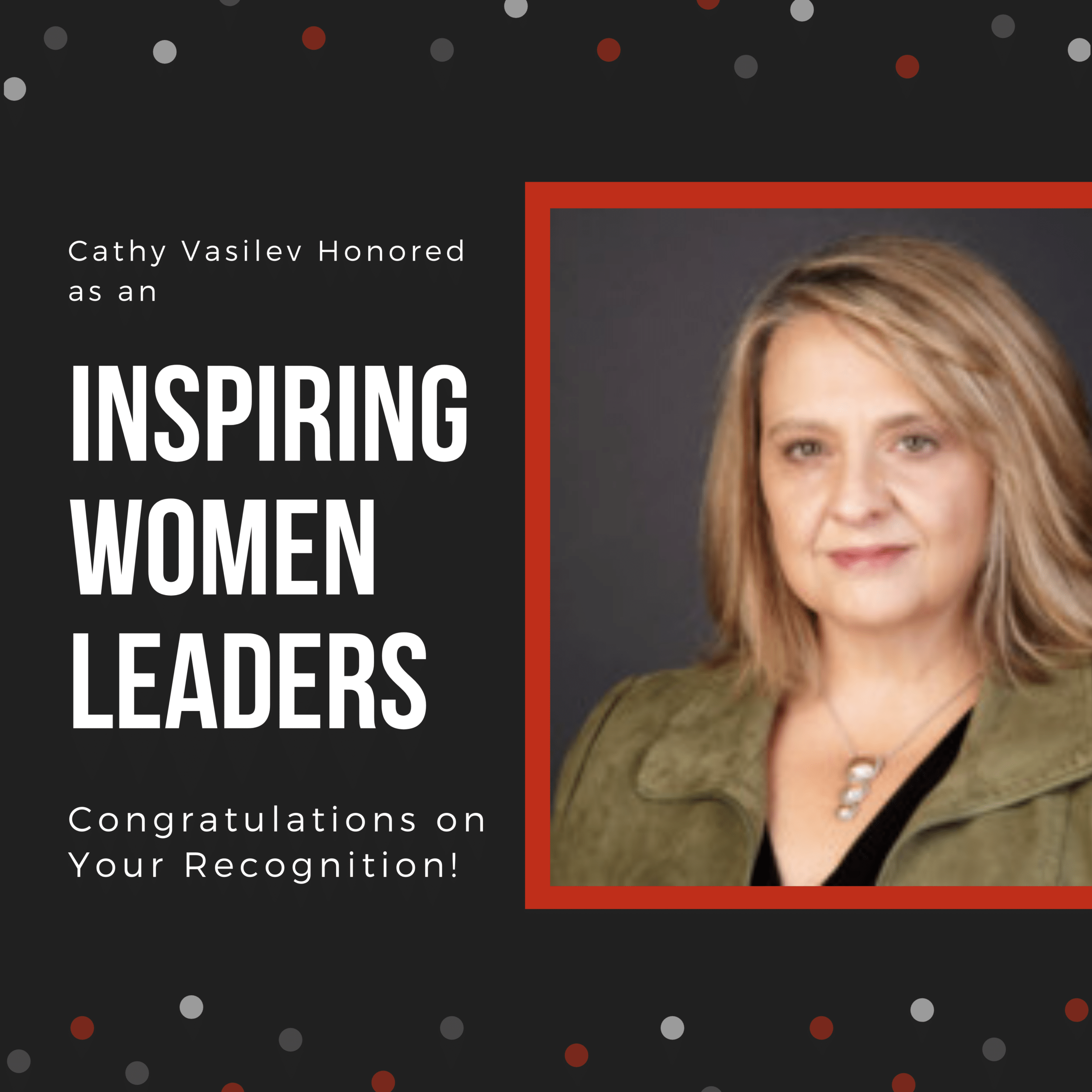 Cathy recognized as an inspiring women leader