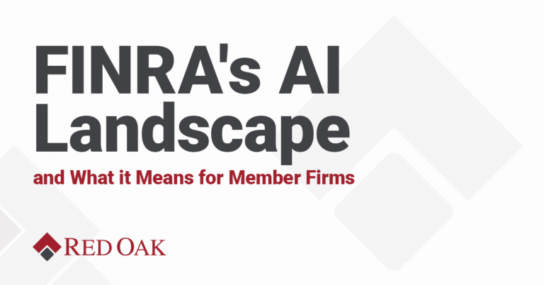 FINRA's AI Landscape and what it means for member firms
